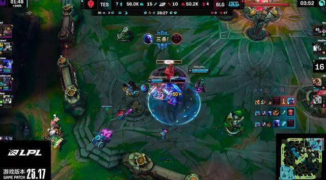 LPL：Knight阿卡丽绕后切入摧毁双C，BLG 3-2击败TES勇夺LPL总冠军