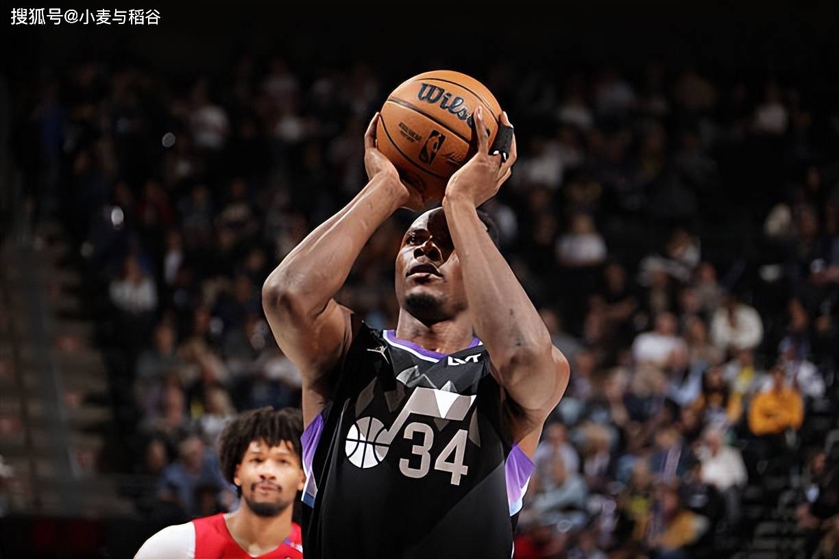 疯狂砍下19+30，爵士双向合同内线简直是打爆了快船二队？